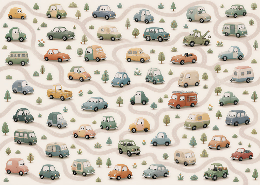 Tiny Trails | Kids Series Wall Mural