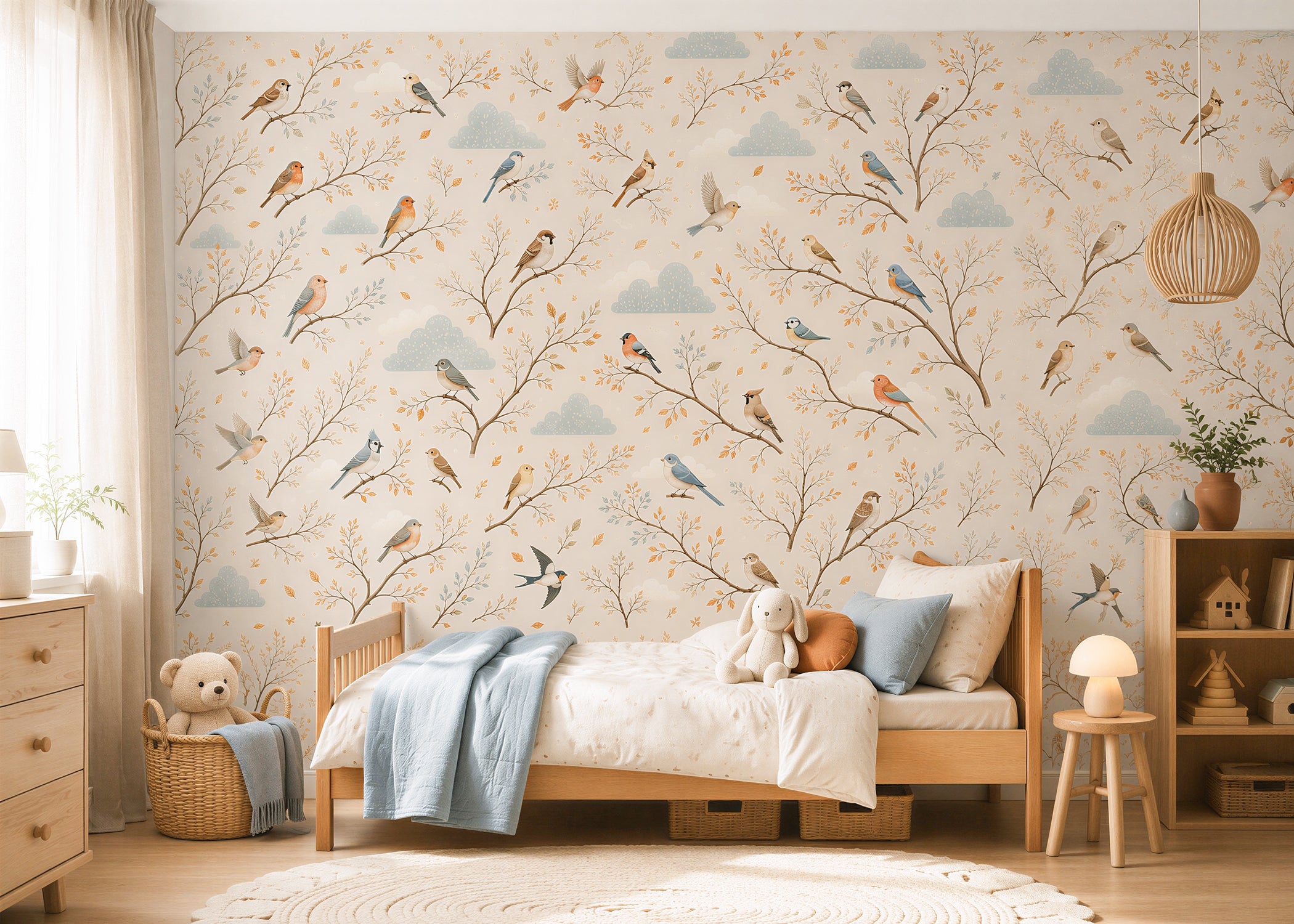 Featherly | Kids Series Wall Mural