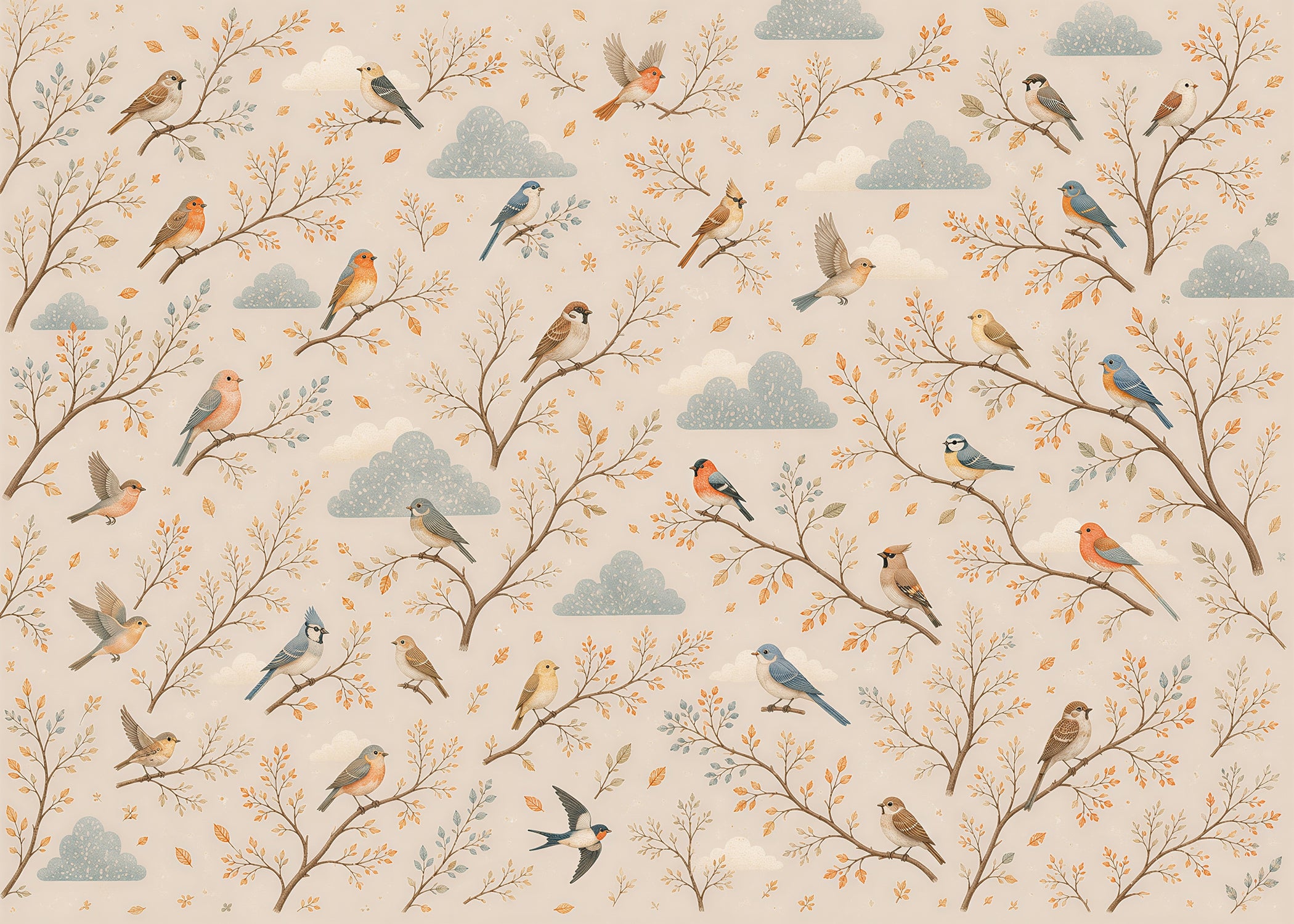 Featherly | Kids Series Wall Mural