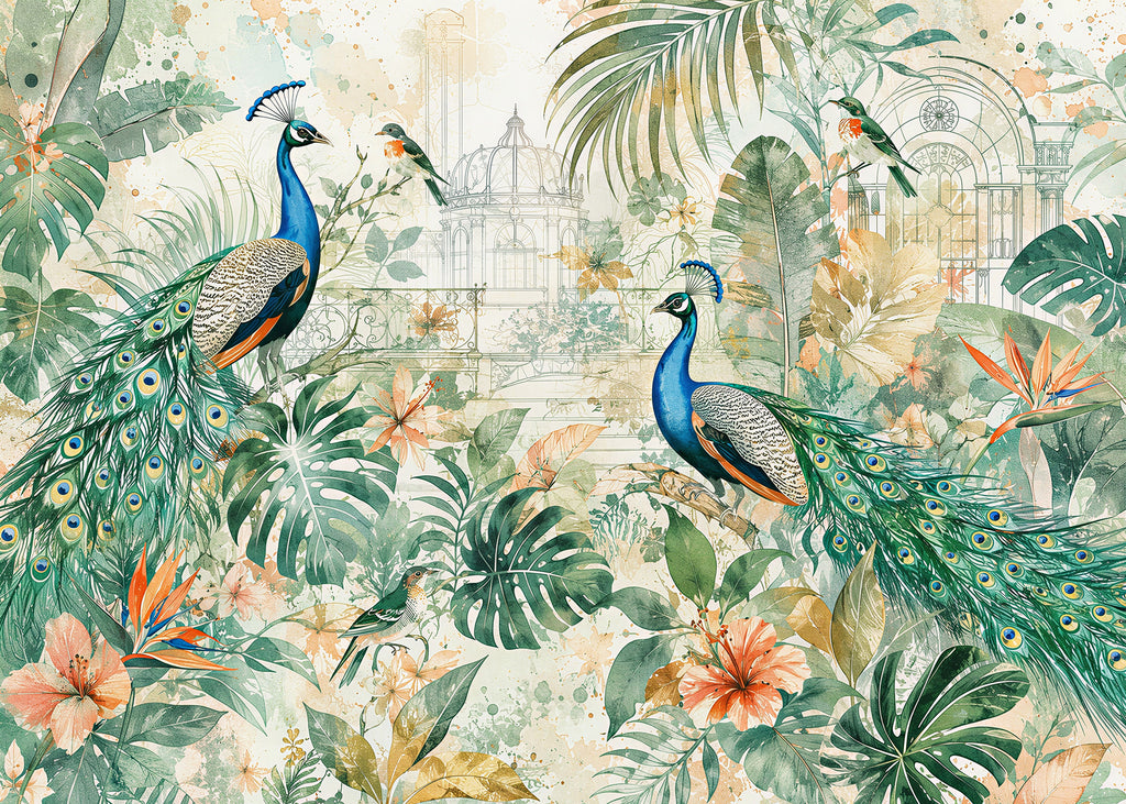 Peacora | Tropical Series Wall Mural