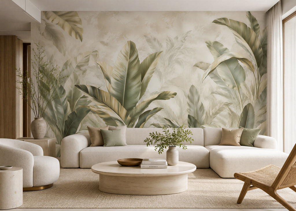 Soft Leaf | Tropical Series Wall Mural