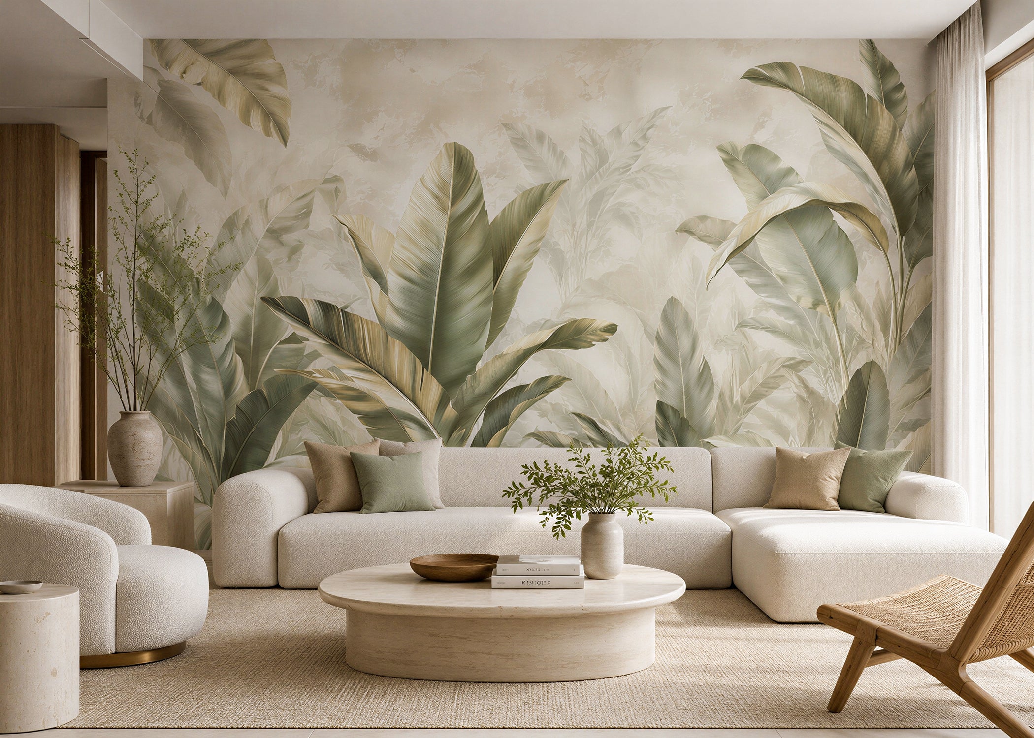 Soft Leaf | Tropical Series Wall Mural